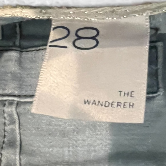 Anthropologie Pilcro The Wanderer Mid Rise Relaxed-Leg Women's Multi Trousers 28 - Picture 13 of 14